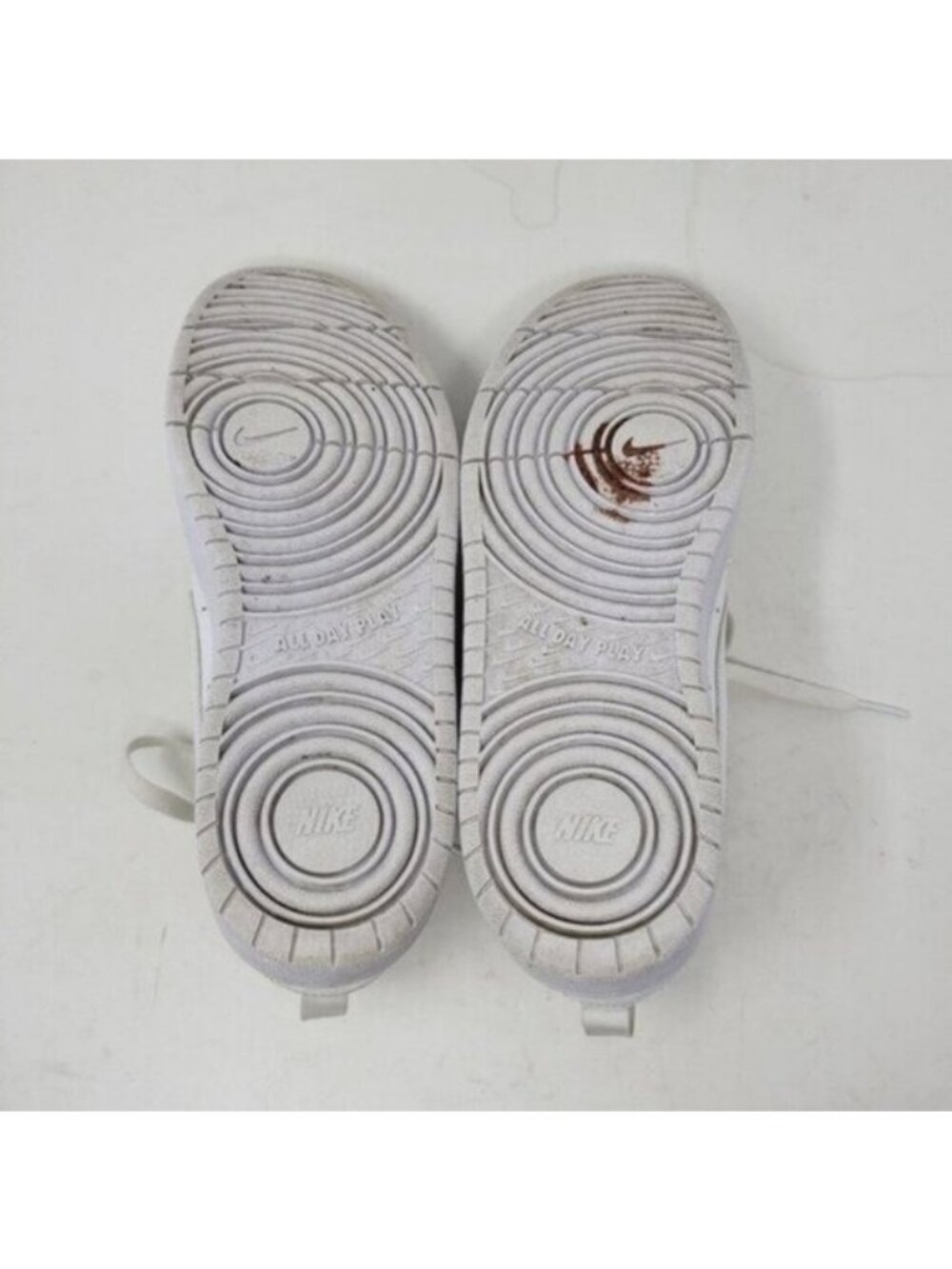 Nike | Court Borough Low 2 Big Kids Sneaker Shoe White - Picture 6 of 14
